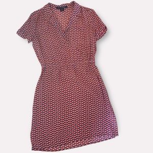 French Connection I Silk Collared Dress‎